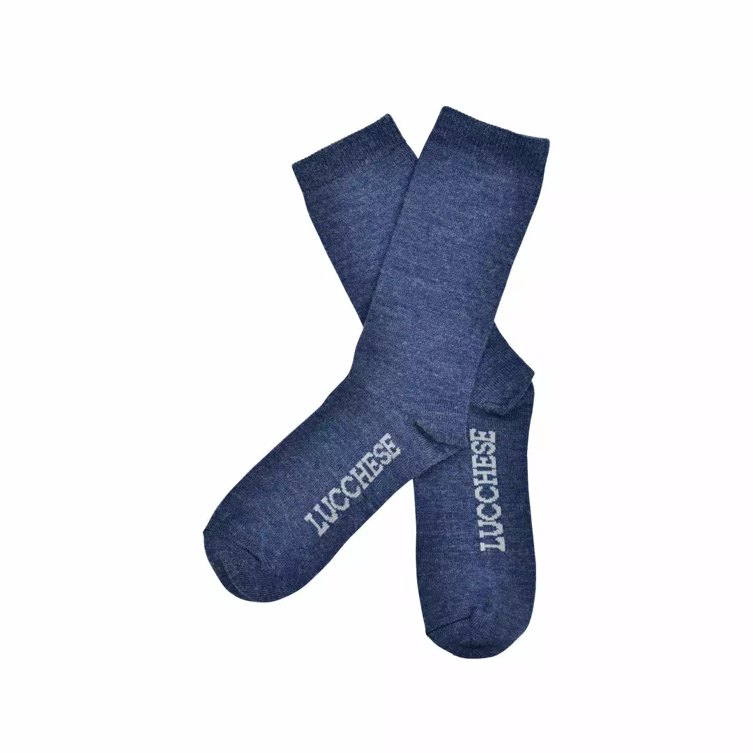 Brand new 🤩 Lucchese-inc Socks Crew :: Denim 👏 3 Lucchese-inc Socks Crew :: Denim