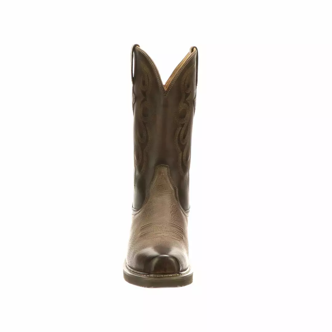 Hot Sale ๐ Lucchese-inc Welted Western 12" Work Boot-7 Toe :: Stone ๐ 10 Lucchese-inc Welted Western 12" Work Boot-7 Toe :: Stone