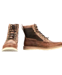 Lucchese-inc Men Lace Up Range Boot :: Tan + Brown