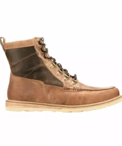 Lucchese-inc Men Lace Up Range Boot :: Tan + Brown