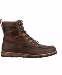 Lucchese-inc Boots Lace Up Range Boot :: Chocolate