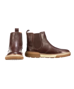 Lucchese-inc After-Ride Chelsea Boot :: Whiskey + Black Boots