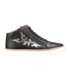 Lucchesse-inc After Ride Low Top Sneaker :: Black SHOES