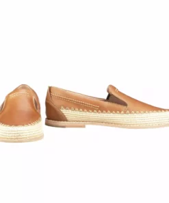 Lucchesse-inc Raffia Slip On :: Brown SHOES