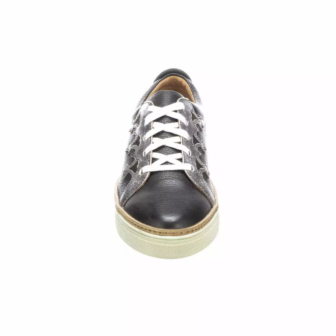 Top 10 ๐ Lucchese-inc Saddle ๐ Shoe :: Black + Silver โ๏ธ 4 Lucchese-inc Saddle Shoe :: Black + Silver