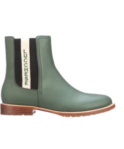 Lucchese-inc All-Weather Ladies Garden Boot :: Military Green + Black