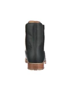 Lucchese-inc All-Weather Ladies Garden Boot :: Navy + Black BOOTS