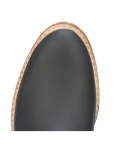 Lucchese-inc All-Weather Ladies Garden Boot :: Navy + Black BOOTS