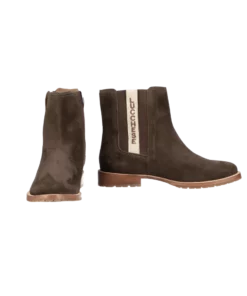 Lucchesse-inc Suede Garden Boot :: Brown