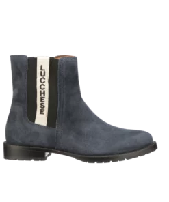 Lucchesse-inc BOOTS Suede Garden Boot :: Navy