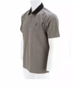 Lucchese-inc Mirrored L Polo :: Heather Charcoal