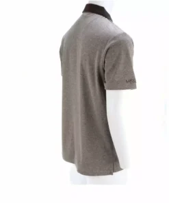 Lucchese-inc Mirrored L Polo :: Heather Charcoal