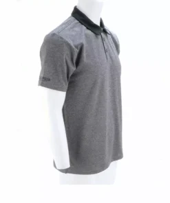 Lucchese-inc APPAREL Mirrored L Polo :: Heather Navy