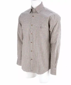 Lucchese-inc San Antonio :: White/Blue/Brown Small Check