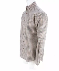 Lucchese-inc San Antonio :: White/Blue/Brown Small Check