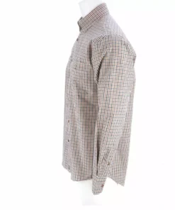 Lucchese-inc San Antonio :: White/Blue/Brown Small Check