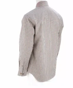 Lucchese-inc San Antonio :: White/Blue/Brown Small Check