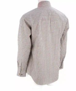 Lucchese-inc San Antonio :: White/Blue/Brown Small Check