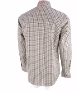 Lucchese-inc San Antonio :: White/Blue/Brown Small Check