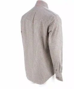 Lucchese-inc San Antonio :: White/Blue/Brown Small Check