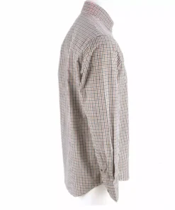 Lucchese-inc San Antonio :: White/Blue/Brown Small Check