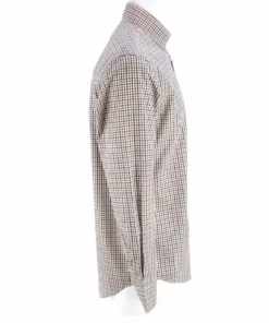 Lucchese-inc San Antonio :: White/Blue/Brown Small Check