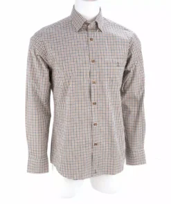 Lucchese-inc San Antonio :: White/Blue/Brown Small Check