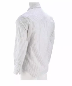 Lucchese-inc APPAREL El Paso :: White/Blue Stripe