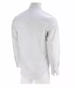 Lucchese-inc APPAREL El Paso :: White/Blue Stripe