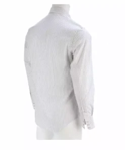 Lucchese-inc APPAREL El Paso :: White/Blue Stripe