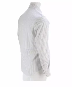 Lucchese-inc APPAREL El Paso :: White/Blue Stripe