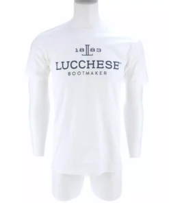 Lucchese-inc APPAREL Lucchese Logo T-Shirt :: White
