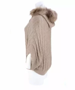 Lucchese-inc Cable Knit Poncho :: Oatmeal APPAREL