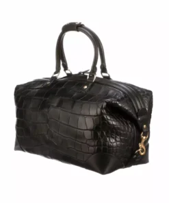 Lucchese-inc Giant Gator Duffel - Small :: Black Duffels