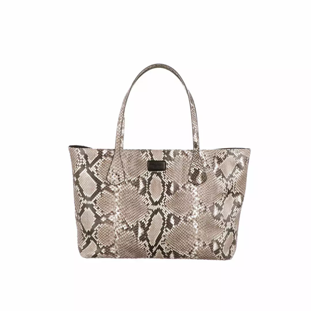 Deals ⭐ Lucchese-inc Python Tote :: Black/White Handbags ⭐ 3 Lucchese-inc Python Tote :: Black/White Handbags
