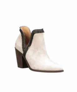 Lucchesse-inc Alma Suede :: Bone