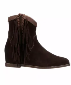 Lucchesse-inc BOOTS Martina Fringe :: Chocolate