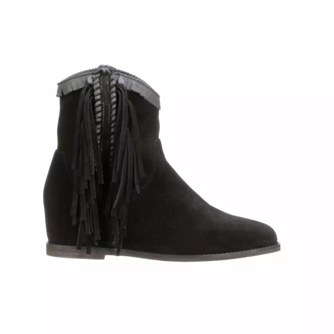Best reviews of π Lucchesse-inc Martina Fringe :: Black BOOTS π 3 Lucchesse-inc Martina Fringe :: Black BOOTS
