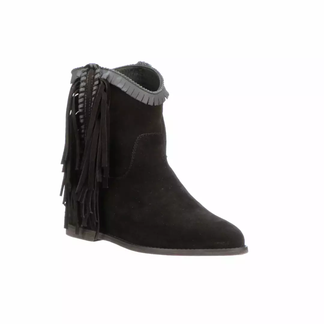 Best reviews of π Lucchesse-inc Martina Fringe :: Black BOOTS π 6 Lucchesse-inc Martina Fringe :: Black BOOTS