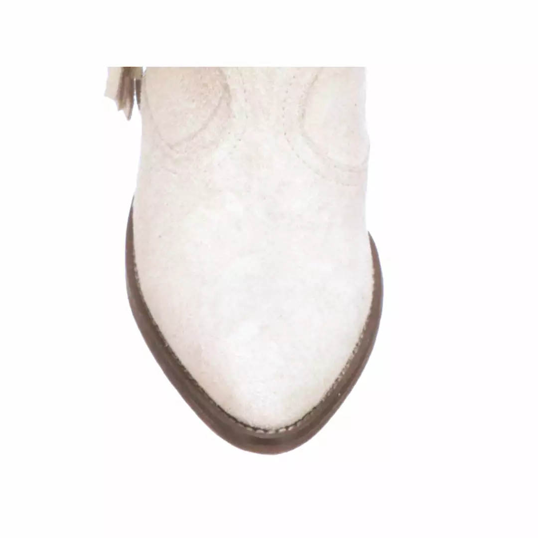 Discount 🤩 Lucchesse-inc 🤩 BOOTS Sofia Fringe :: Bone ✨ 7 Lucchesse-inc BOOTS Sofia Fringe :: Bone