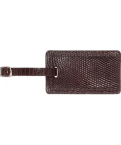 Lucchese-inc Exotic Luggage Tag :: Burgundy Luggage Tags