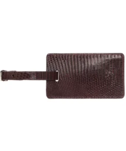 Lucchese-inc Exotic Luggage Tag :: Burgundy Luggage Tags