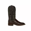 Lucchese-inc Trent :: Barrel Brown + Dark Brown Boots