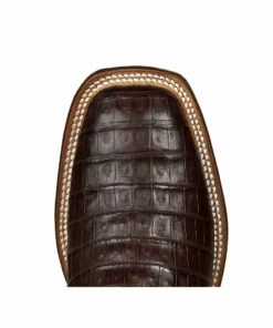 Lucchese-inc Trent :: Barrel Brown + Dark Brown Boots