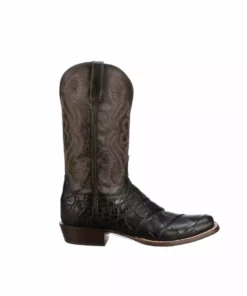 Lucchese-inc Roy :: Black + Anthracite Grey