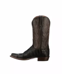 Lucchese-inc Roy :: Black + Anthracite Grey