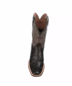 Lucchese-inc Roy :: Black + Anthracite Grey