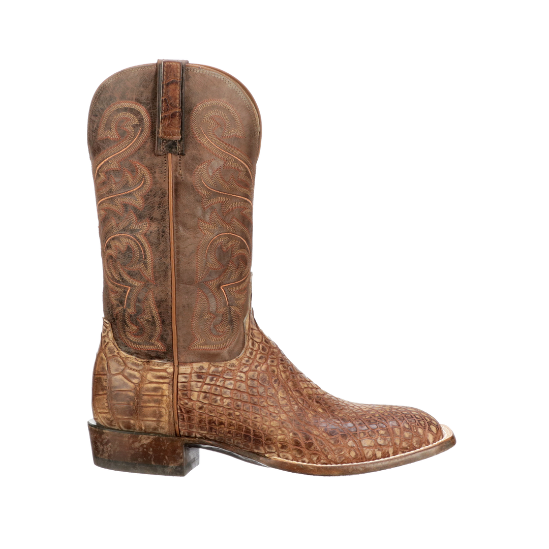 Budget 🧨 Lucchese-inc 🥰 Boots Russell :: Cognac + Chocolate ⭐ 3 Lucchese-inc Boots Russell :: Cognac + Chocolate