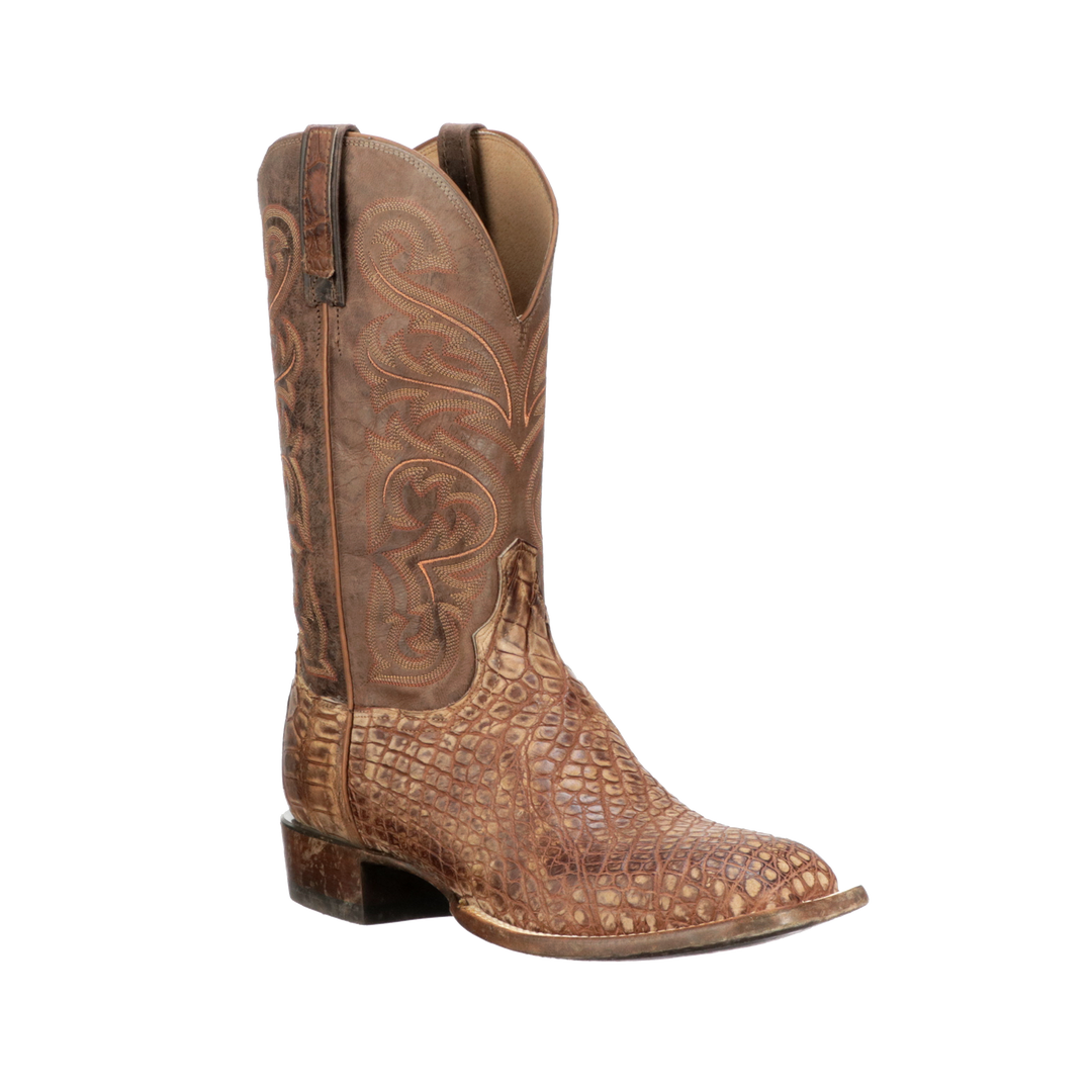 Budget 🧨 Lucchese-inc 🥰 Boots Russell :: Cognac + Chocolate ⭐ 8 Lucchese-inc Boots Russell :: Cognac + Chocolate