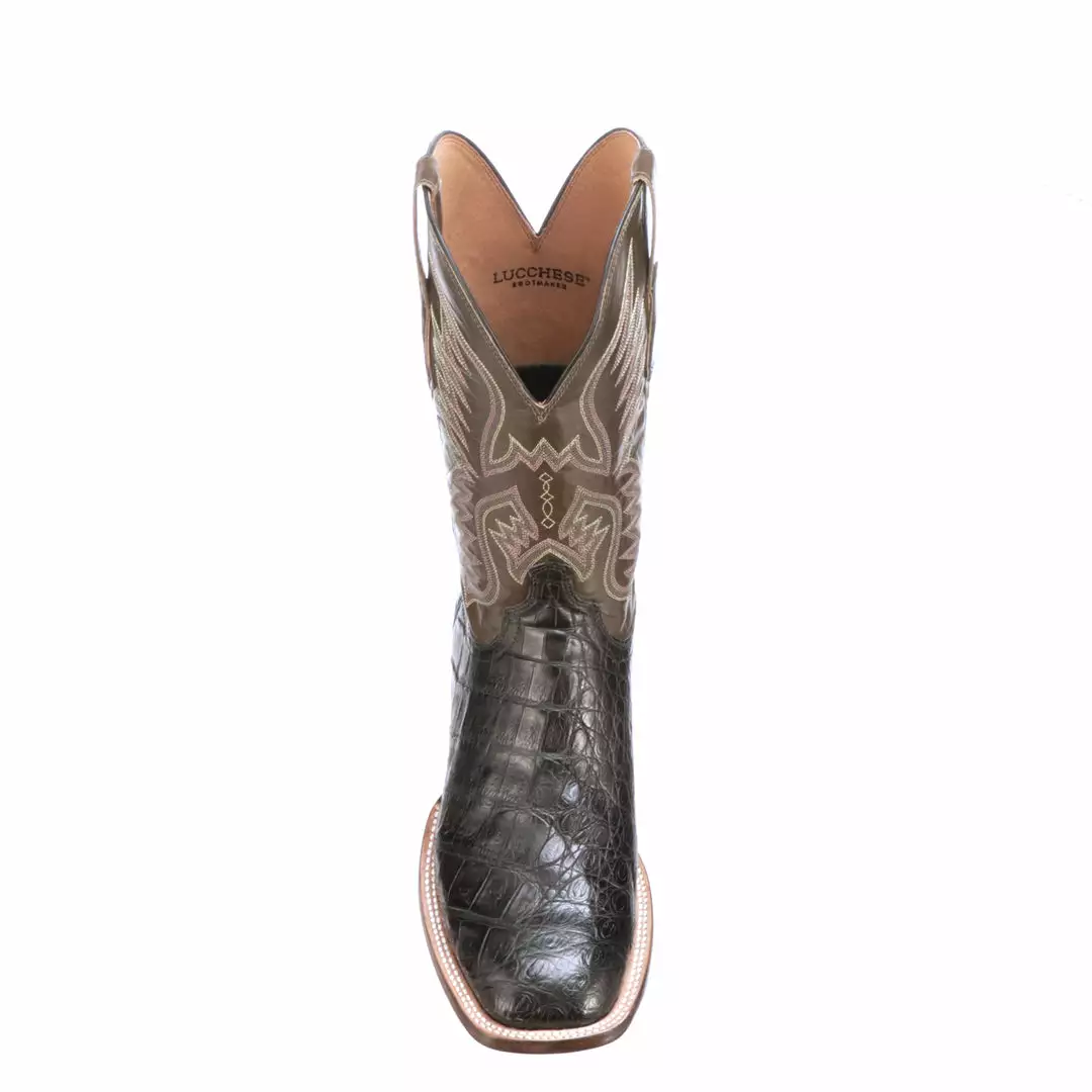 Best reviews of π Lucchese-inc Boots Bryan Exotic :: Black + Olive π 4 Lucchese-inc Boots Bryan Exotic :: Black + Olive